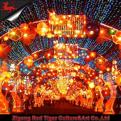 Parque Temático Festival Chinês Lanterna Zigong Lanterna à Prova de Sol