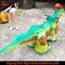 Passeio de dinossauro animatrônico artificial à prova d'água para ganhar dinheiro