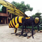 Modelo de abelha em tamanho real animatrônico, forma de simulação de insetos personalizada