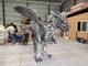 Efeitos de iluminação Traje de dragão animatrónico com penas e asas